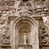 Hornacina central de la portada de la iglesia